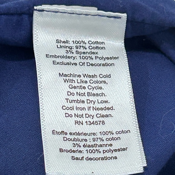 Vineyard Vines Women's Embroidered Off The Shoulder
Preppy Adorable Romper - Picture 5 of 7